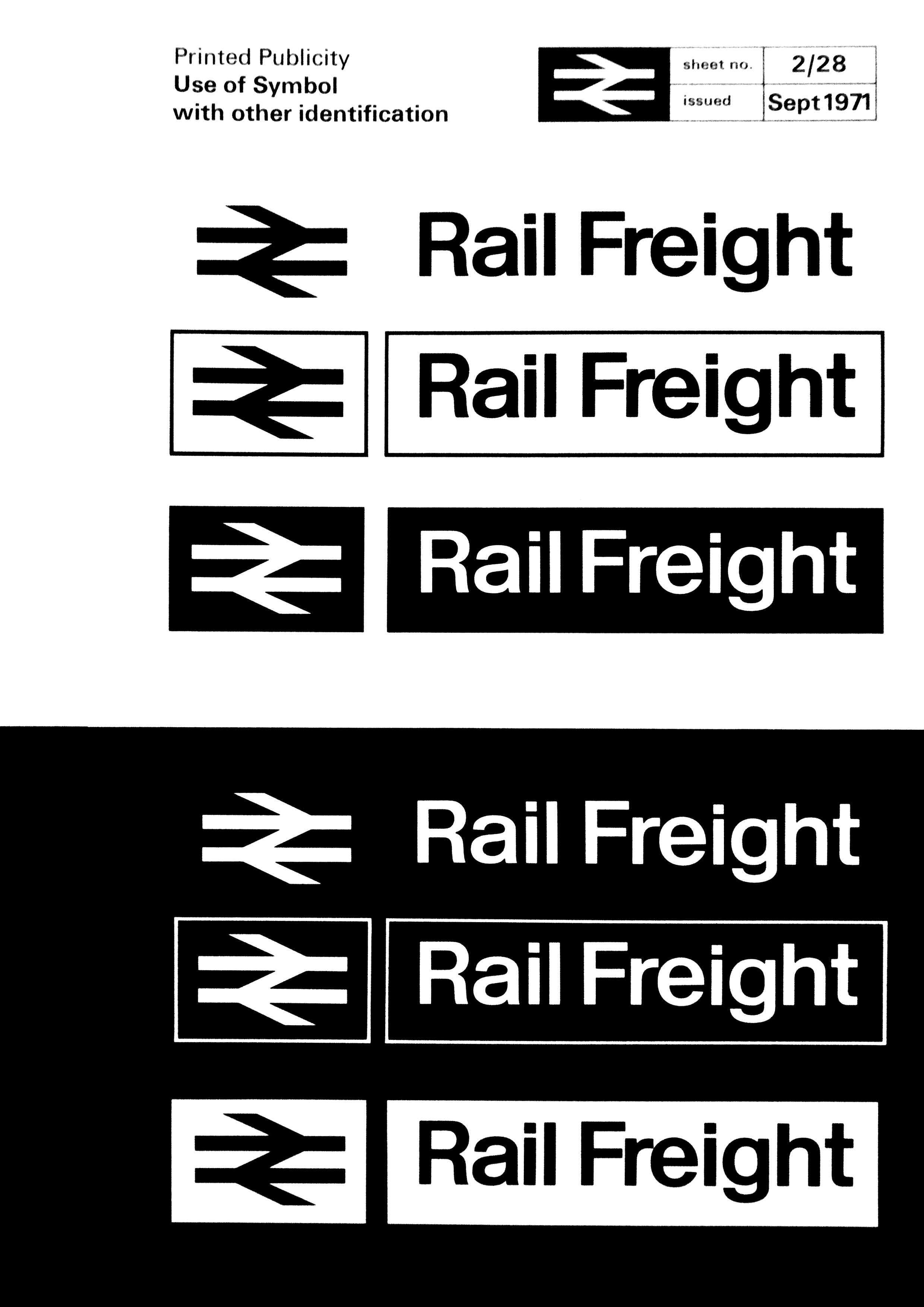 British Rail Corporate Identity British Rail Corporate Identity
